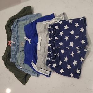 18 Month Carter Bottoms Lot ( 6 pairs)